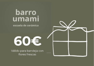 Tarjeta regalo flores frescas